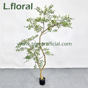 ‌My top home Pieris japonica 03 Artificial green Plant,Bonsai
