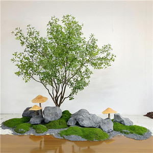 Customer case of artificial plant landscape