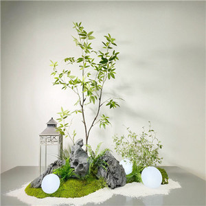Customer case of artificial plant landscape