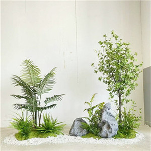 Customer case of artificial plant landscape