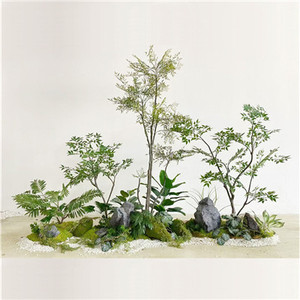 Customer case of artificial plant landscape