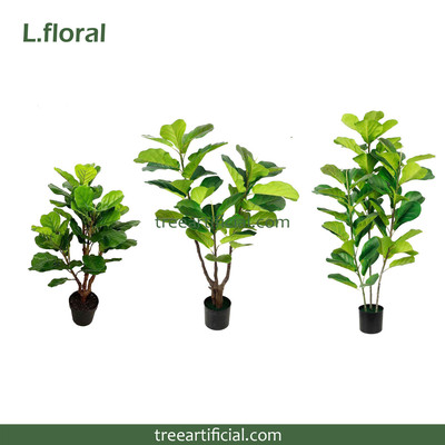 0091 Fiddle Leaf Fig Tree,Artificial Plant,Bonsai